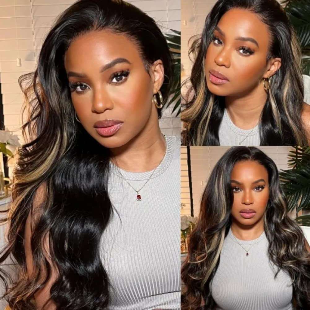 Body wave highlights hair